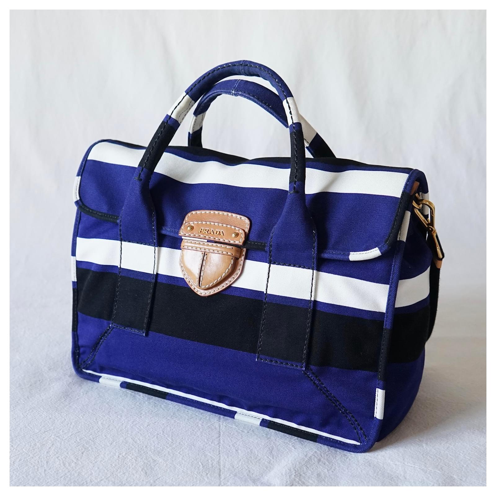 バッグ PRADA BLUE STRIPE shoulder & tote bag $_57.JPG?set_id=880000500F