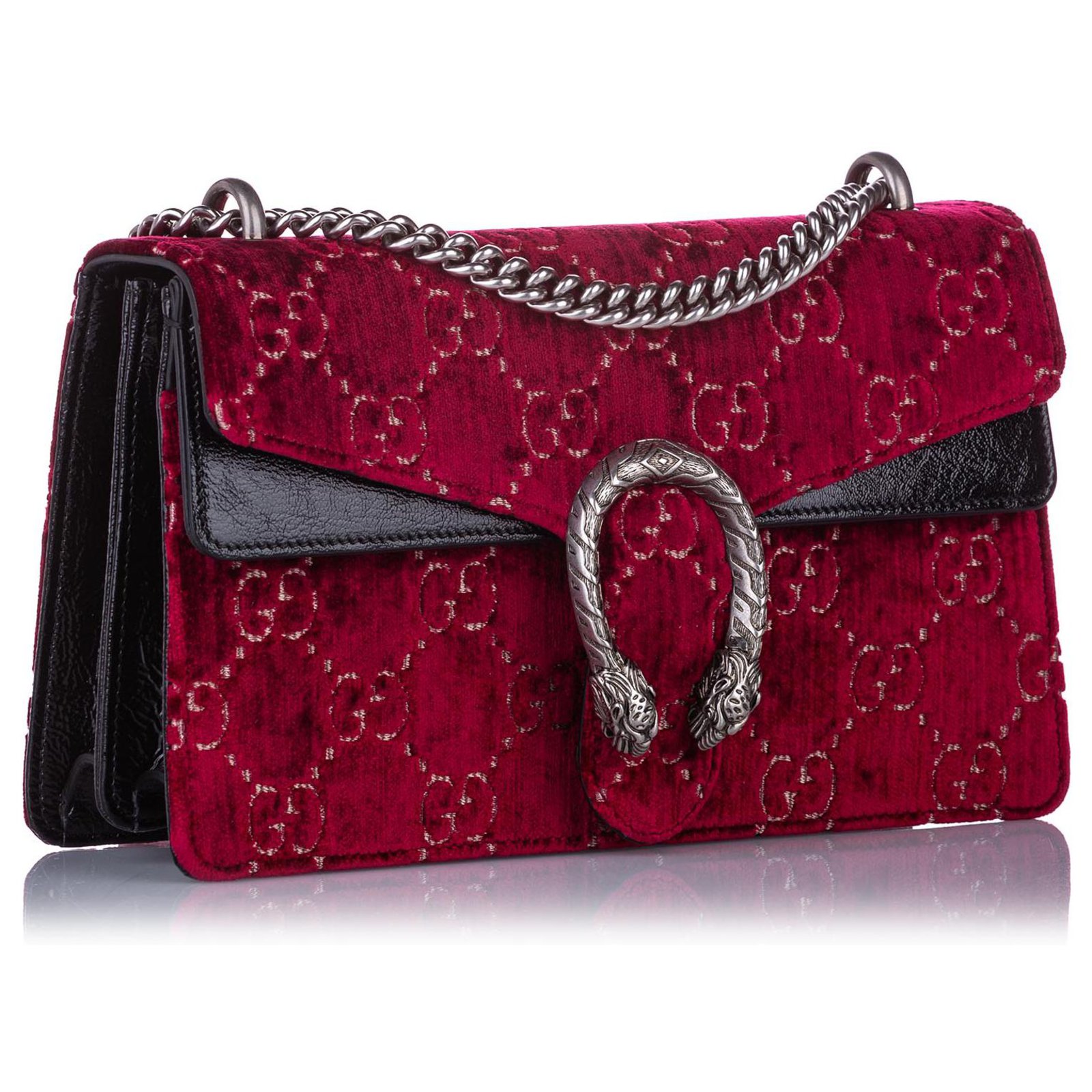 Gucci Dionysus WOC Red Leather ref.752120 - Joli Closet