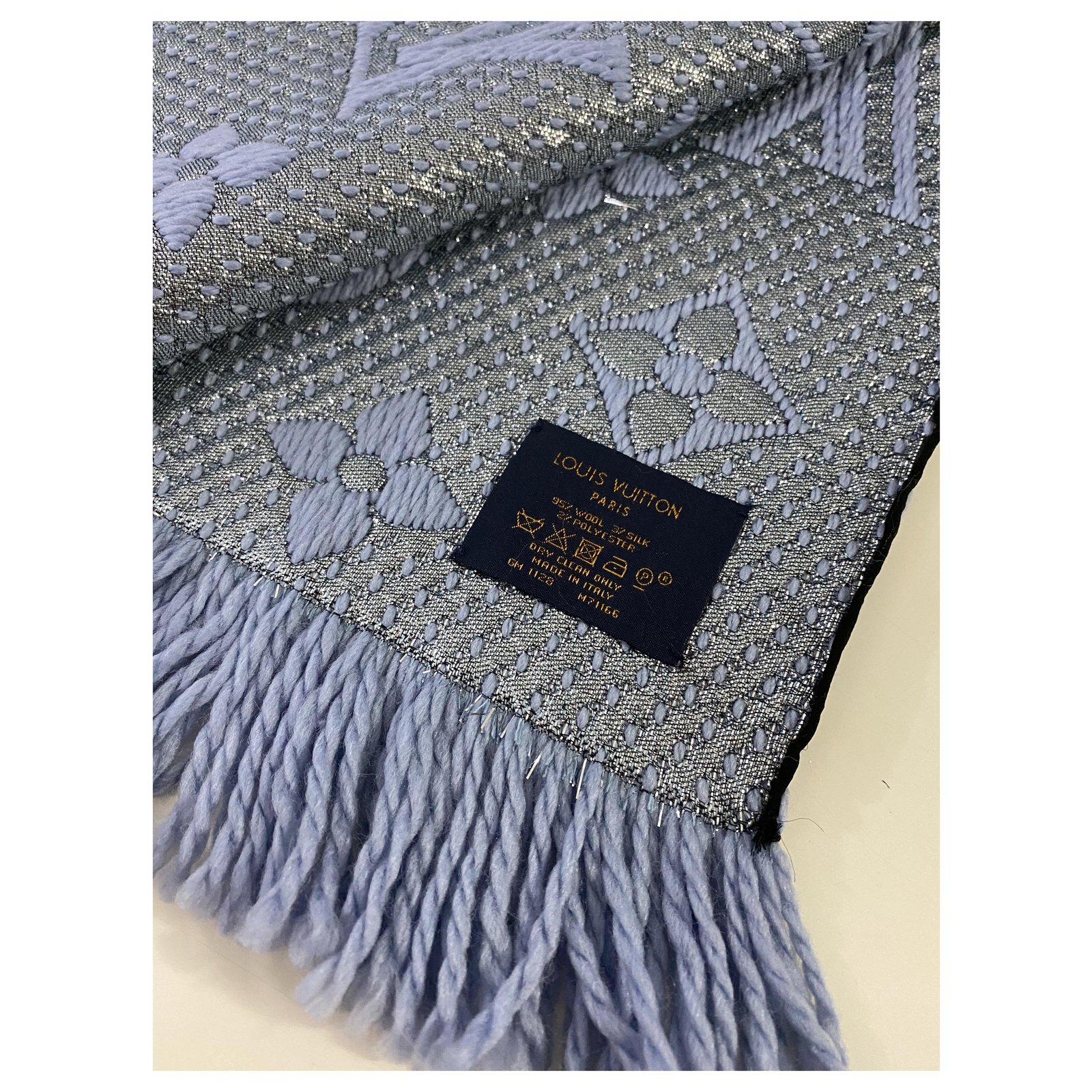 Louis Vuitton logomania shine Silk Polyester Wool ref.233410 