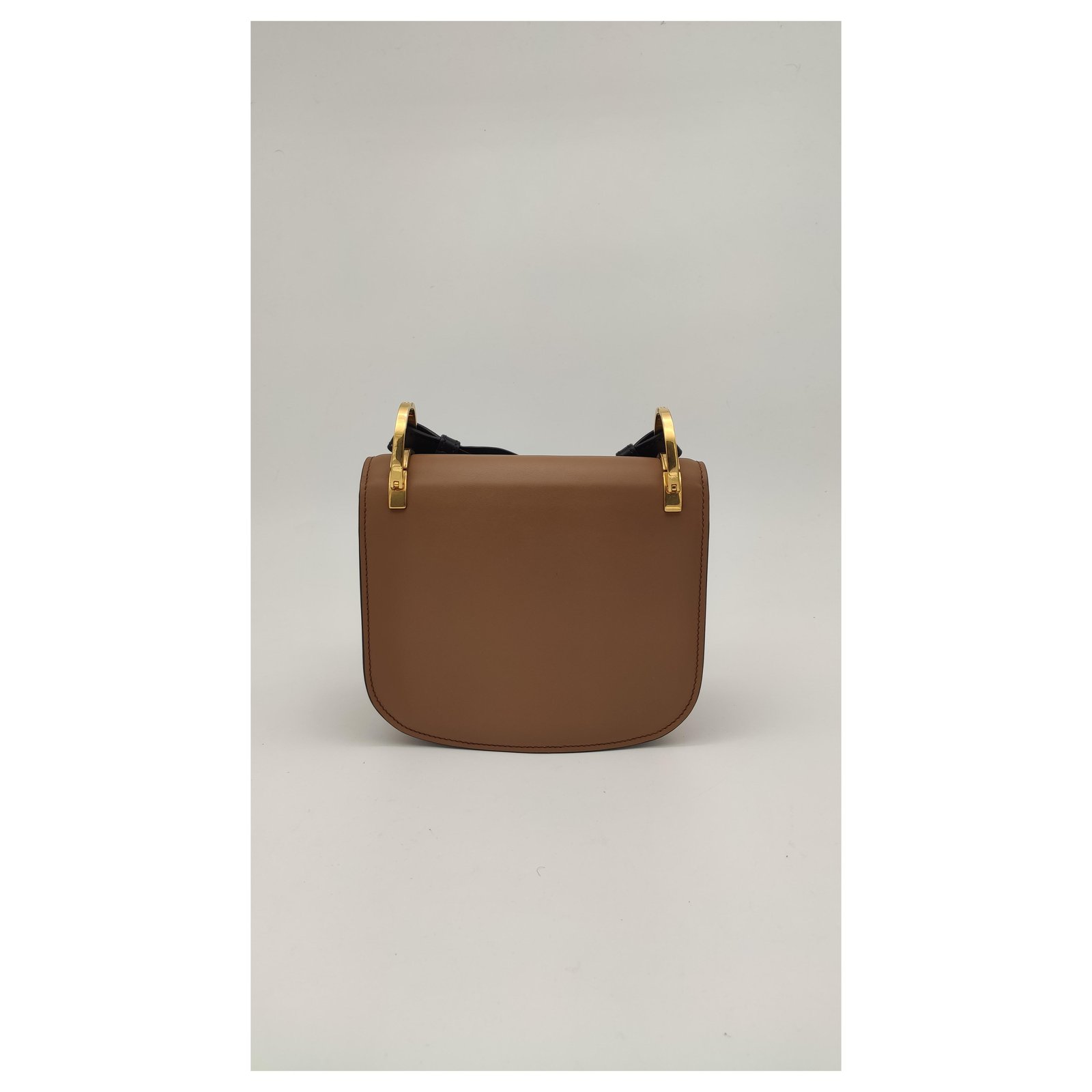 Pionnière Prada leather pioneer bag Brown Black  - Joli Closet