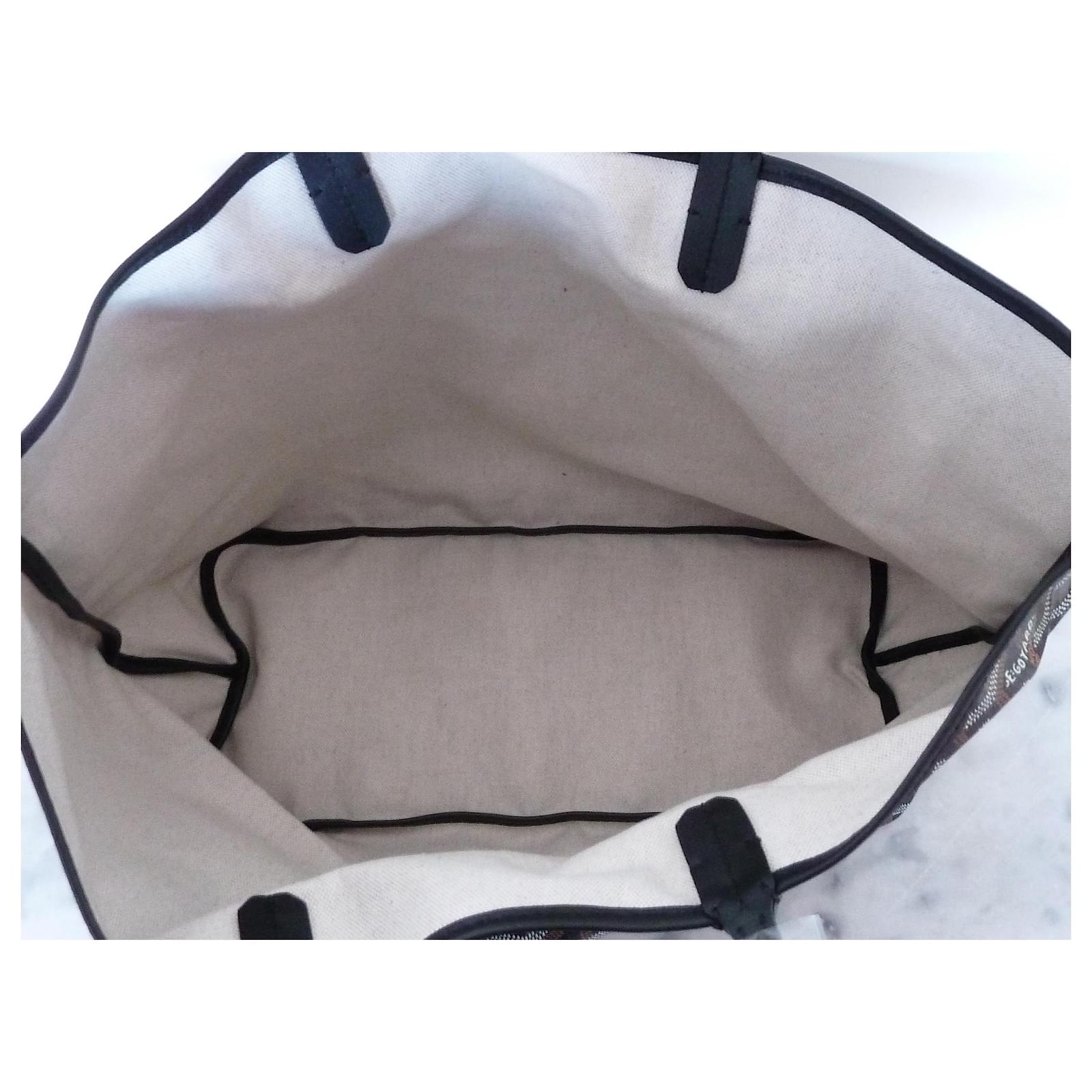 sac GOYARD Saint Louis PM neuf Toile Noir ref.233859 - Joli Closet