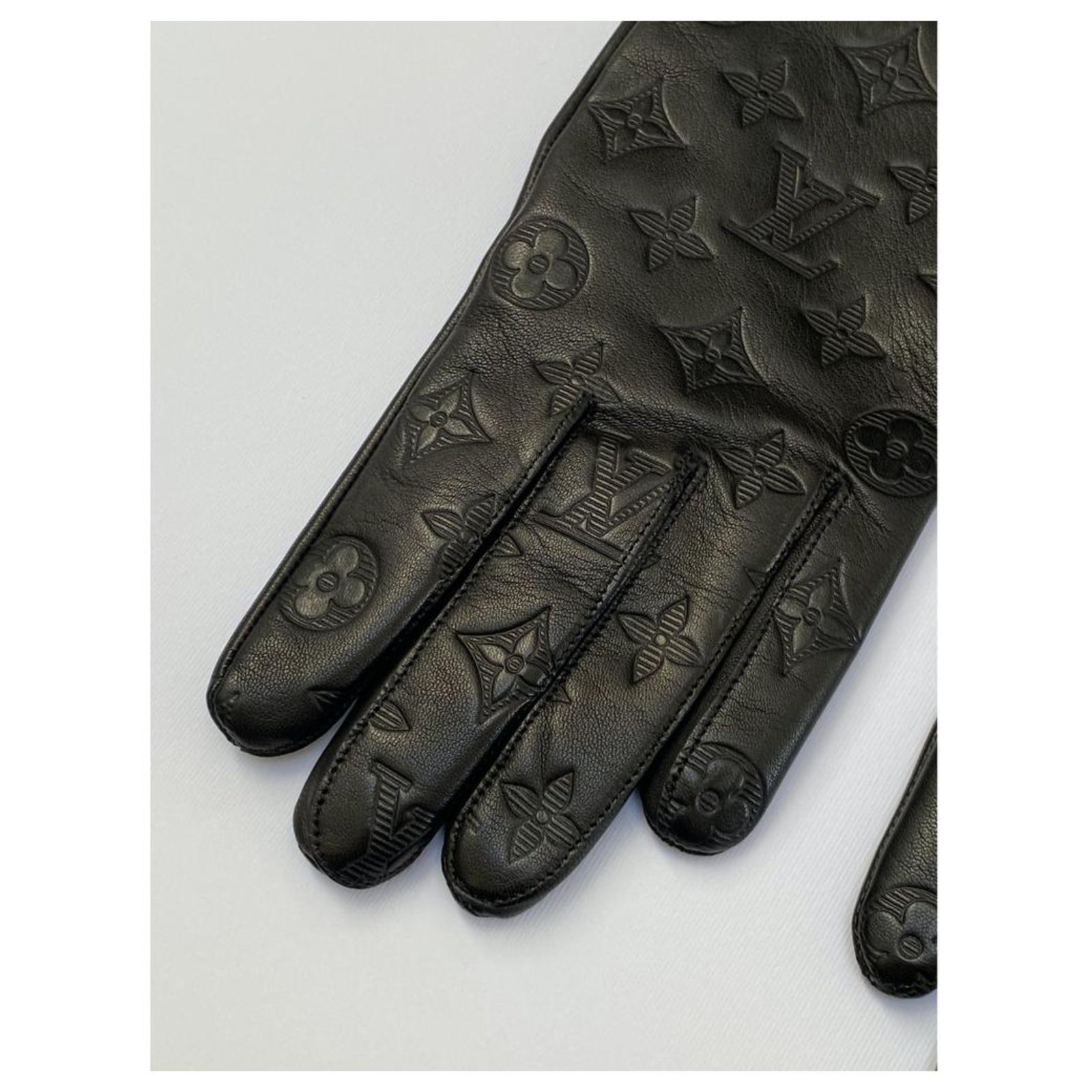 Louis Vuitton Monogram Shadow Classic gloves