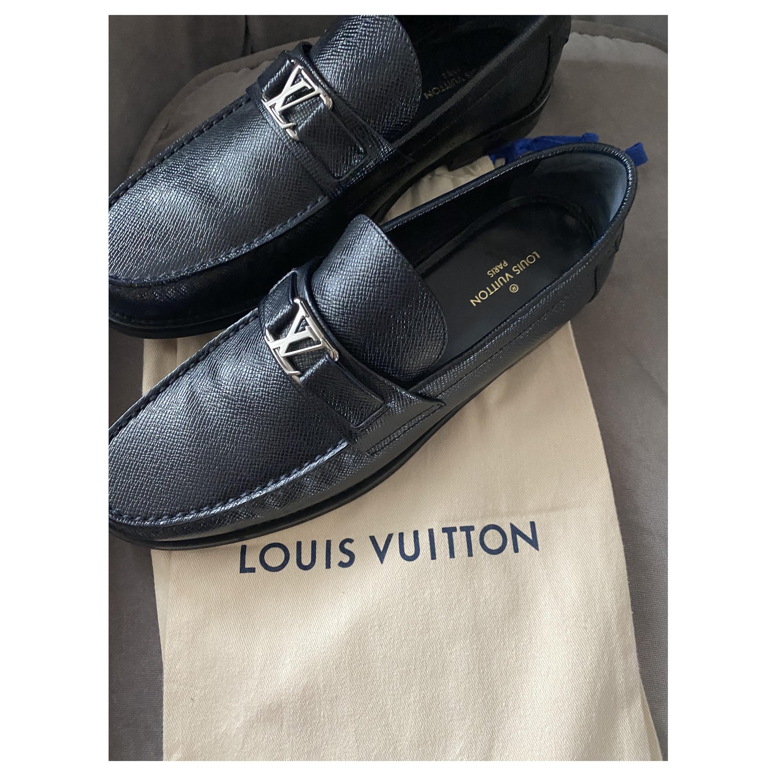 Louis Vuitton Sandalias de hombre Castaño Cuero ref.307771 - Joli Closet