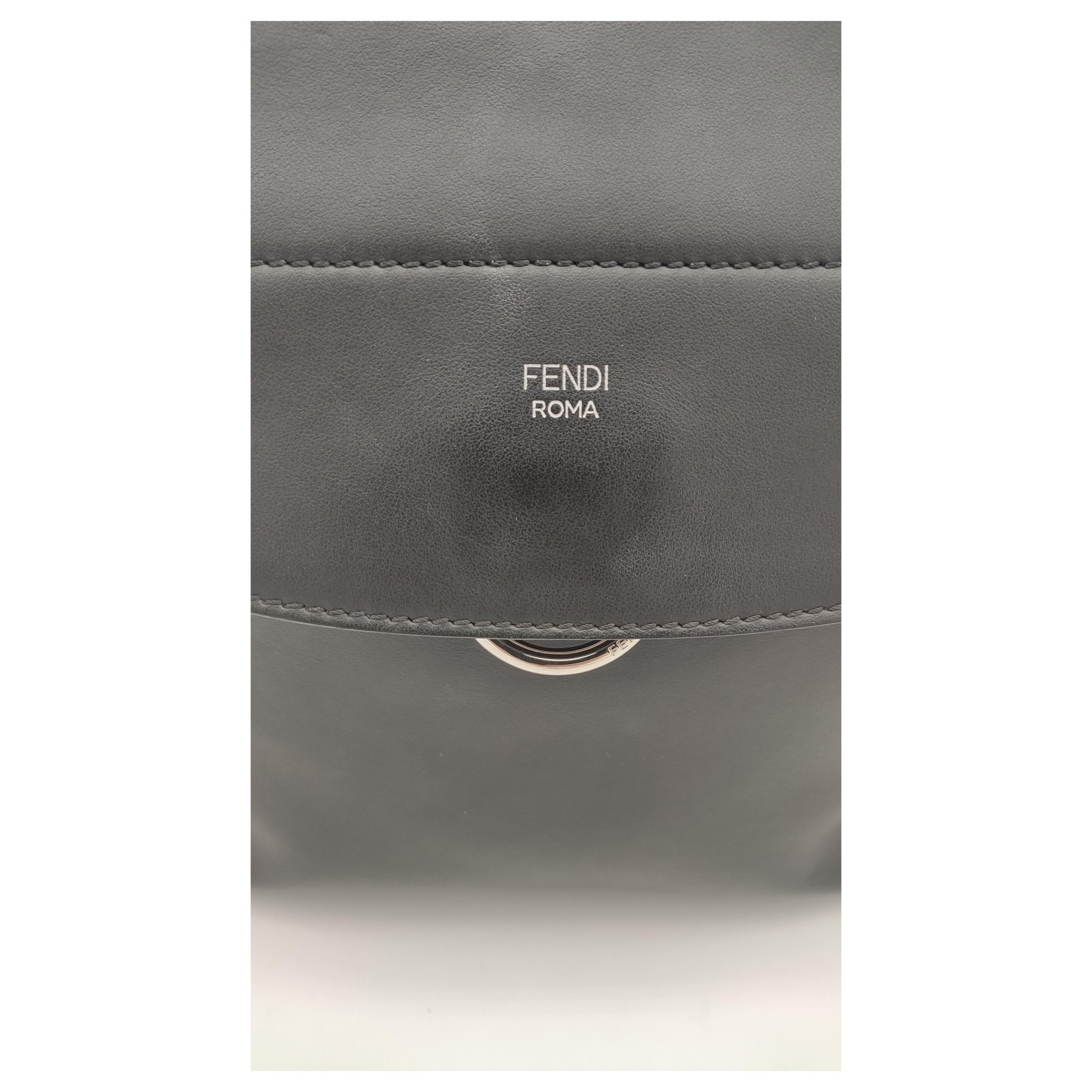 Back to school leather handbag Fendi Black in Leather - 25086966