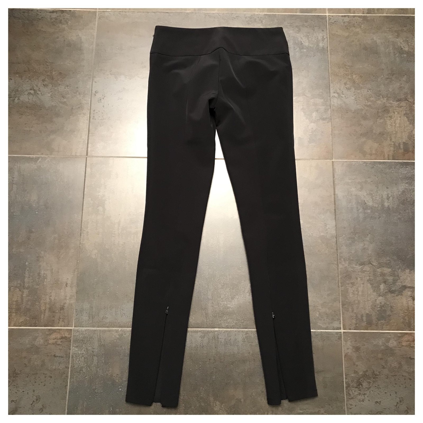 Prada Pants, leggings Black Polyester Elastane ref.234057 - Joli Closet