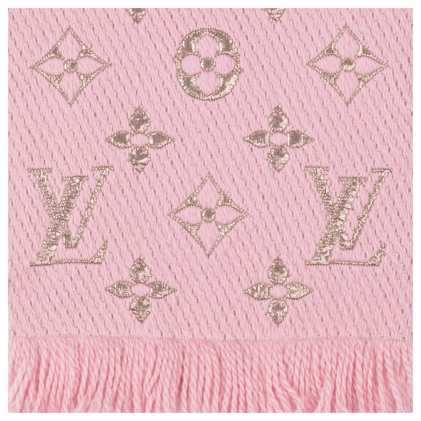 Louis Vuitton Women's Pink Wool Cashmere Monogram Pop Gloves – Luxuria & Co.