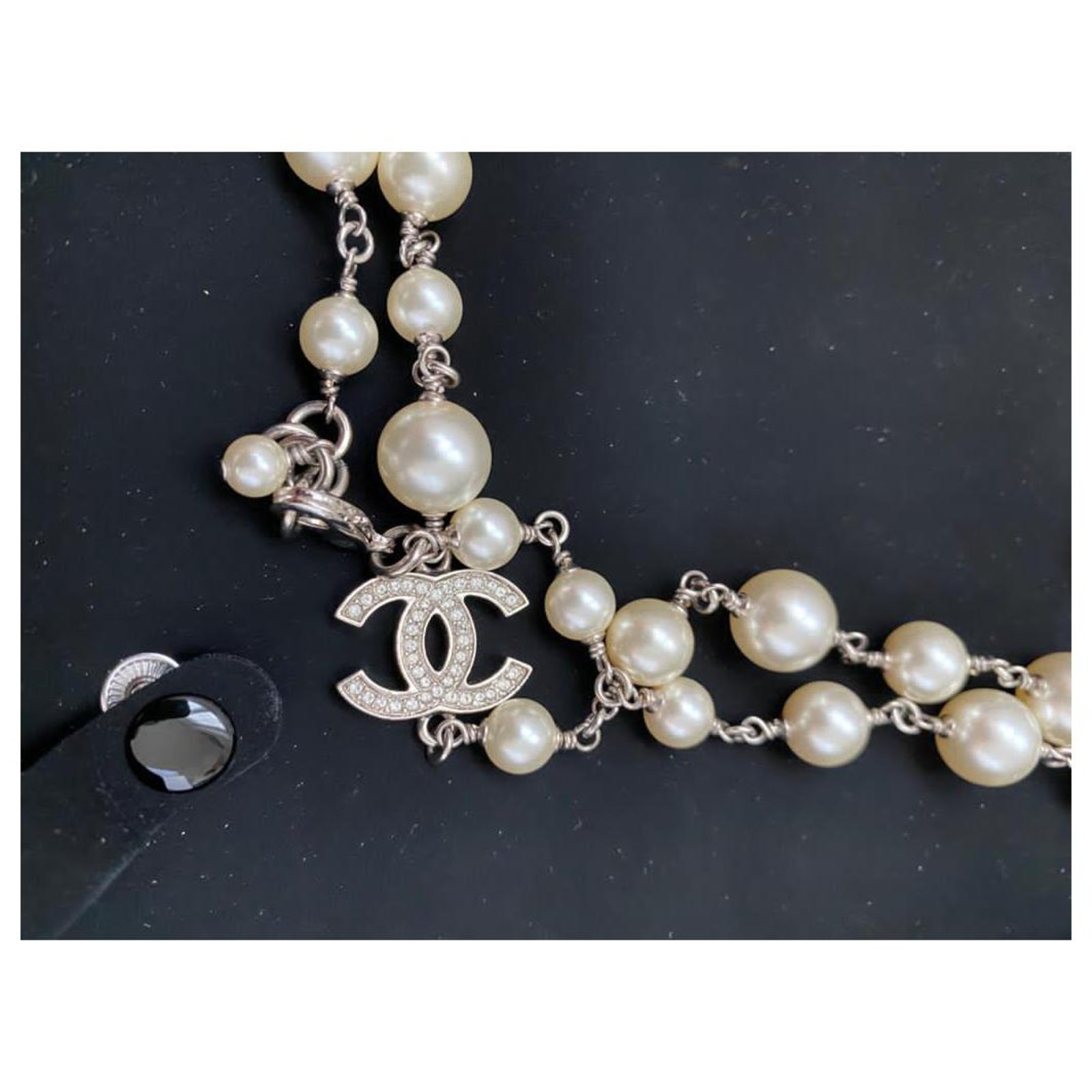 Chanel necklace Cream Pearl ref.235854 - Joli Closet