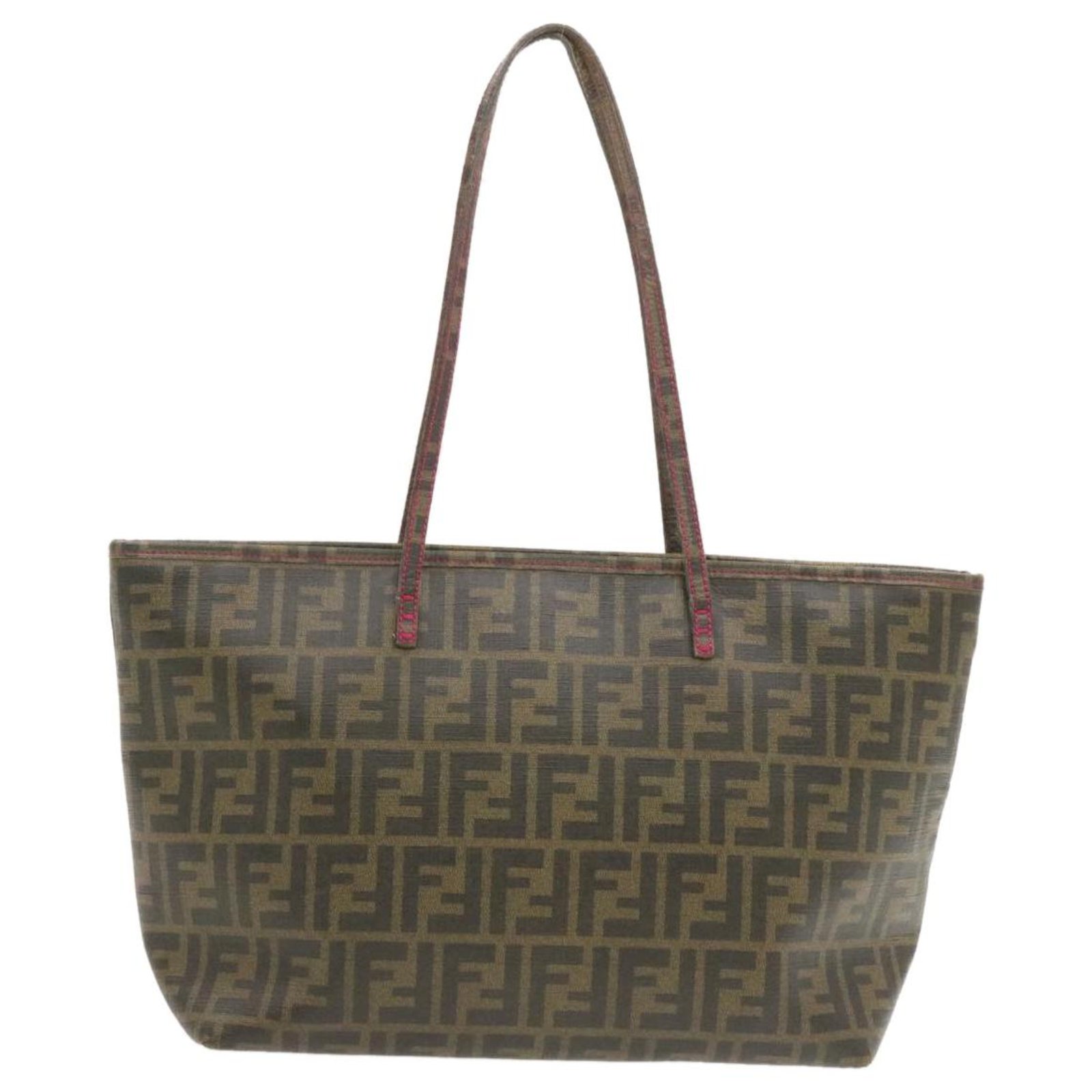 fendi tote brown