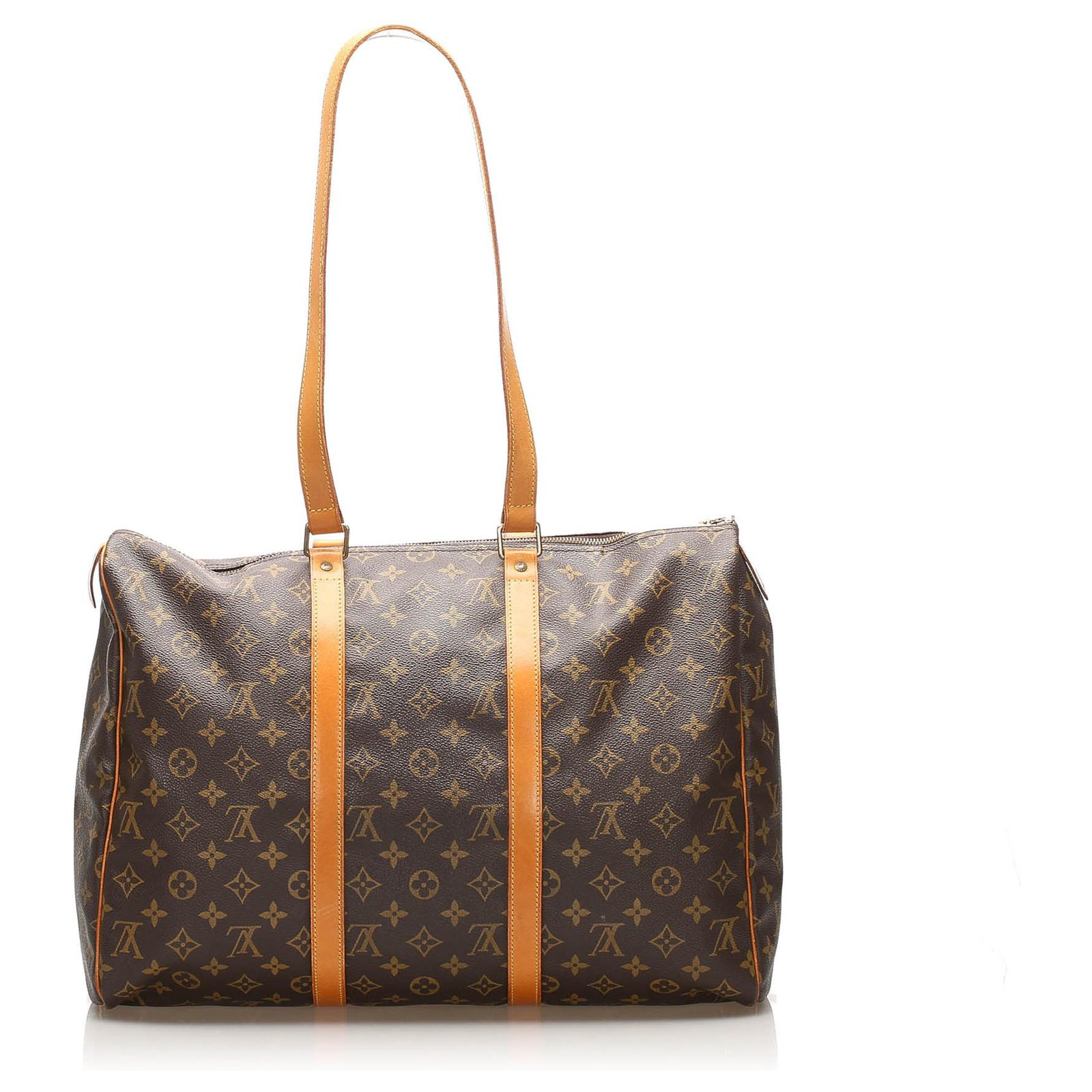 Louis Vuitton Brown Monogram Sac Flanerie 45 Leather Cloth ref.236016 -  Joli Closet