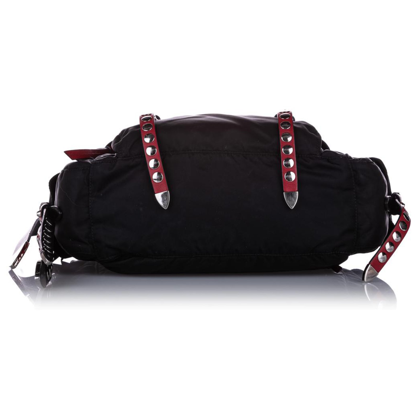 Prada Nylon Crossbody Bag Black Cloth ref.106055 - Joli Closet