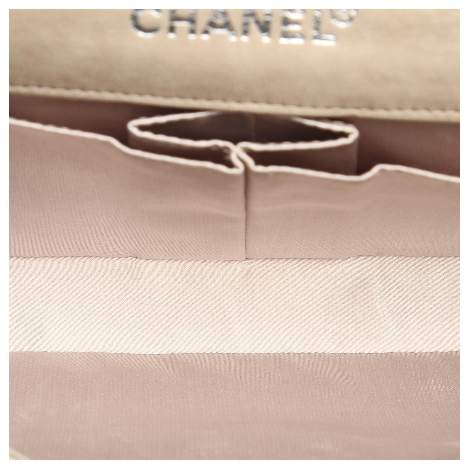 Chanel Brown New Travel Line East West Nylon Flap Bag Beige Metal Cloth  ref.236050 - Joli Closet