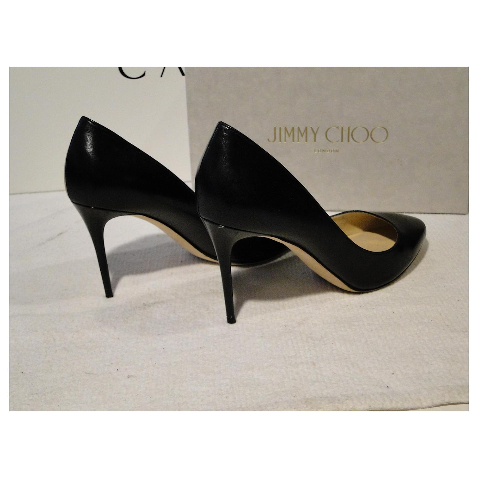 靴 JIMMY CHOO ESME 85 24cm Jimmy Choo / ombré Glitter Pink Gold Esme 85 heels Pumps 37