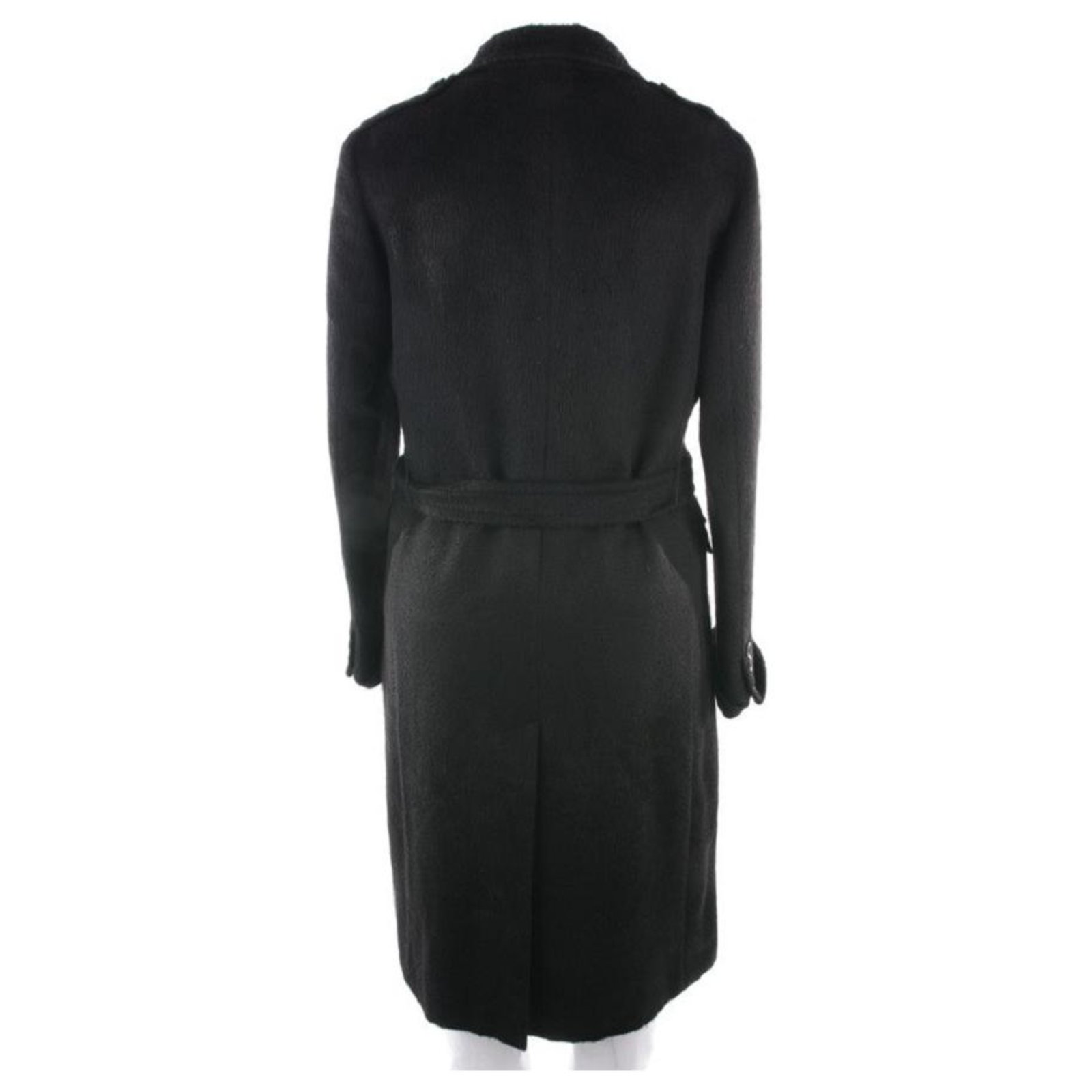 Max Mara Coats, Outerwear Black Wool ref.236268 - Joli Closet