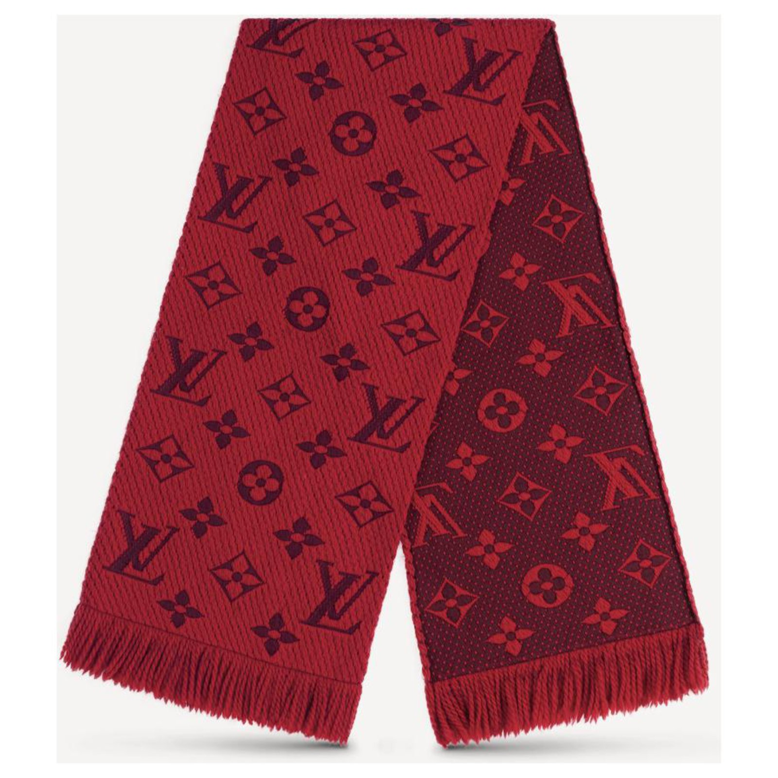 Scarf Louis Vuitton Red in Not specified - 25104368