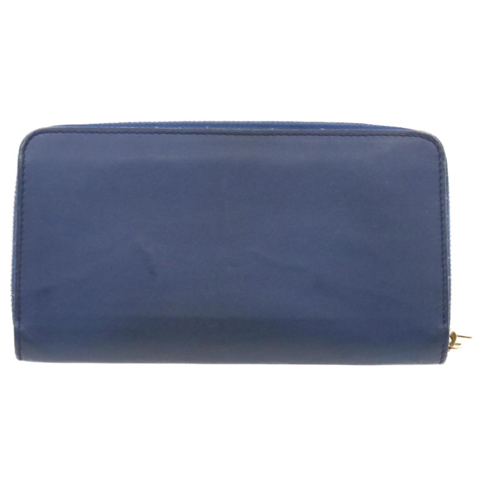 Louis Vuitton wallet Navy blue Leather ref.236403 - Joli Closet