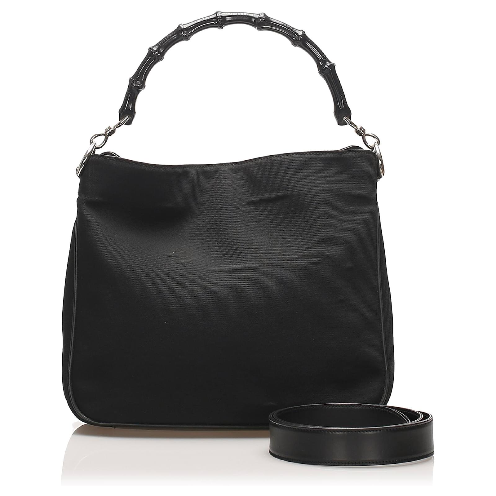 gucci black satchel bag