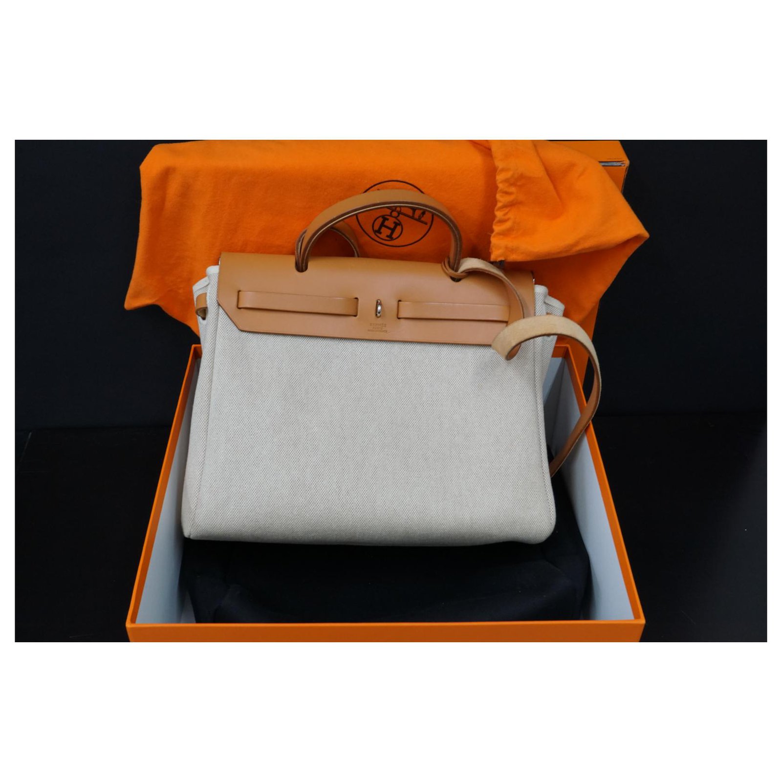 Hermès Authenticated Herbag Handbag