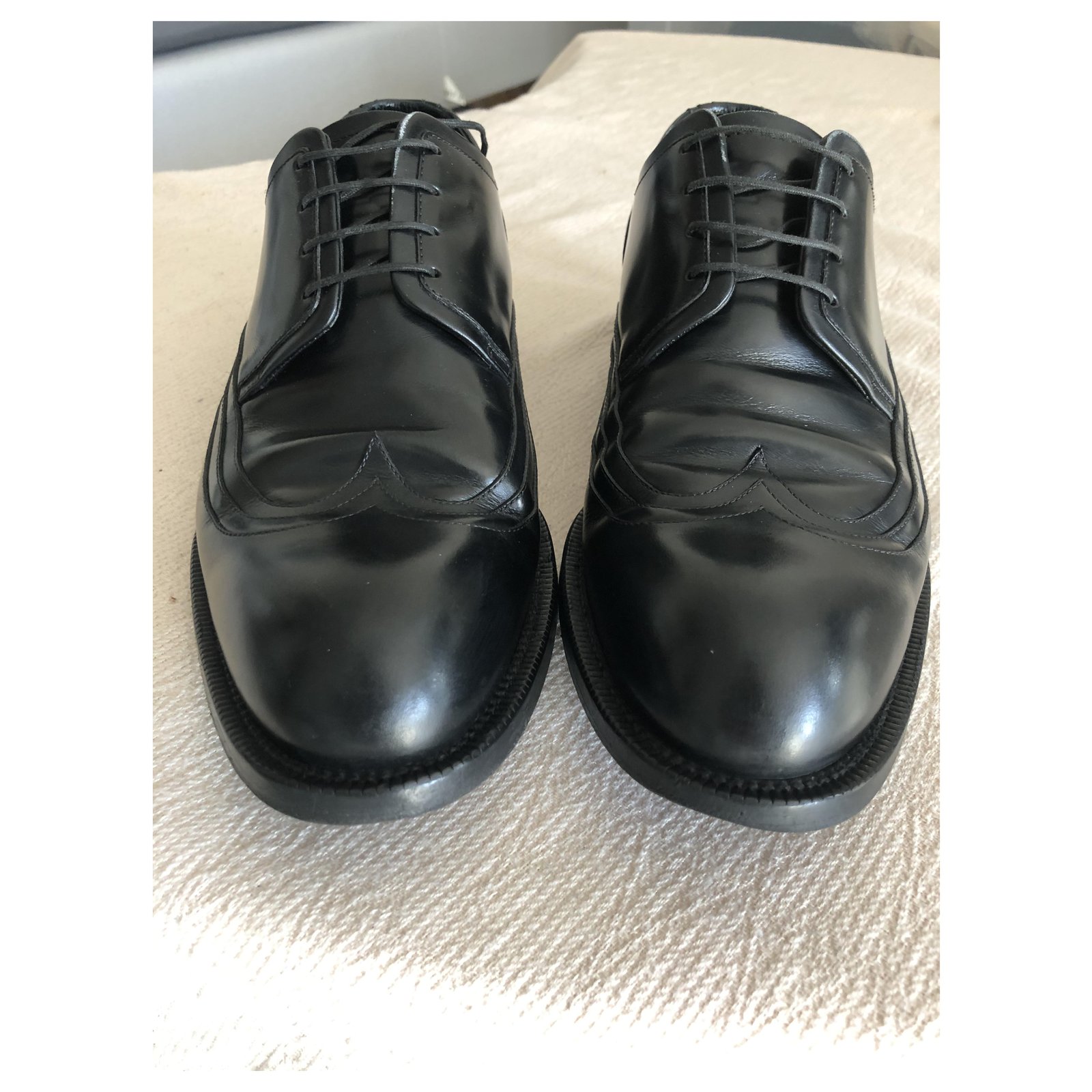 Montsouris Louis Vuitton City shoes Black Leather ref.237201