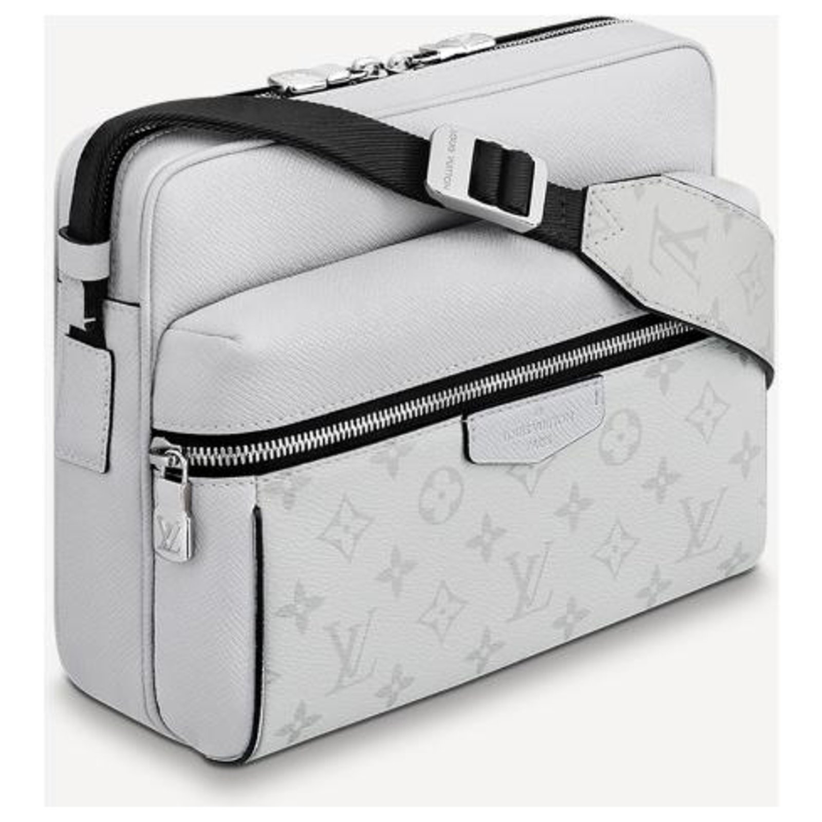 Louis Vuitton LV Outdoor messenger new White Leather ref.237405