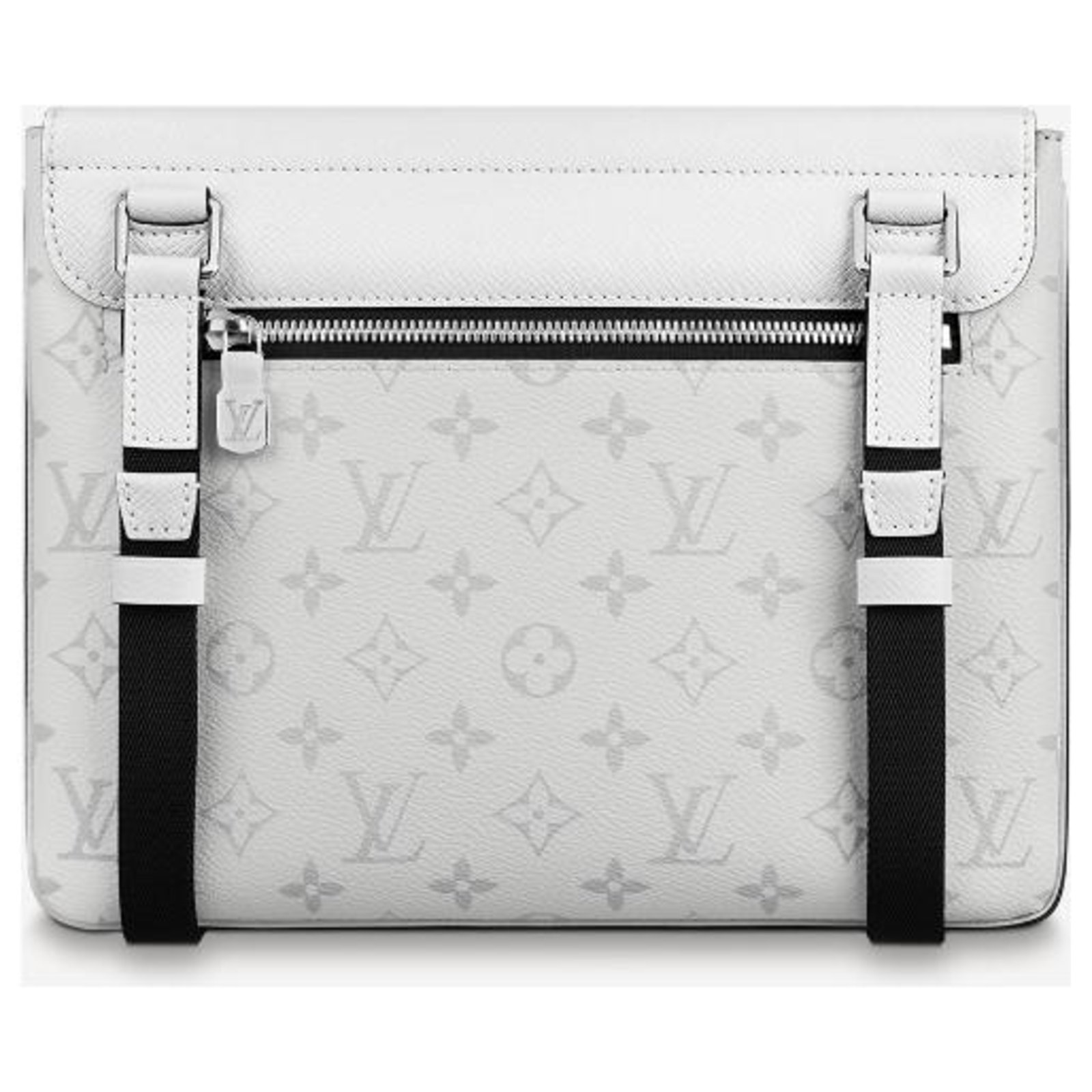 Louis Vuitton Mensajero LV Outdoor Flap Blanco Cuero ref.237408