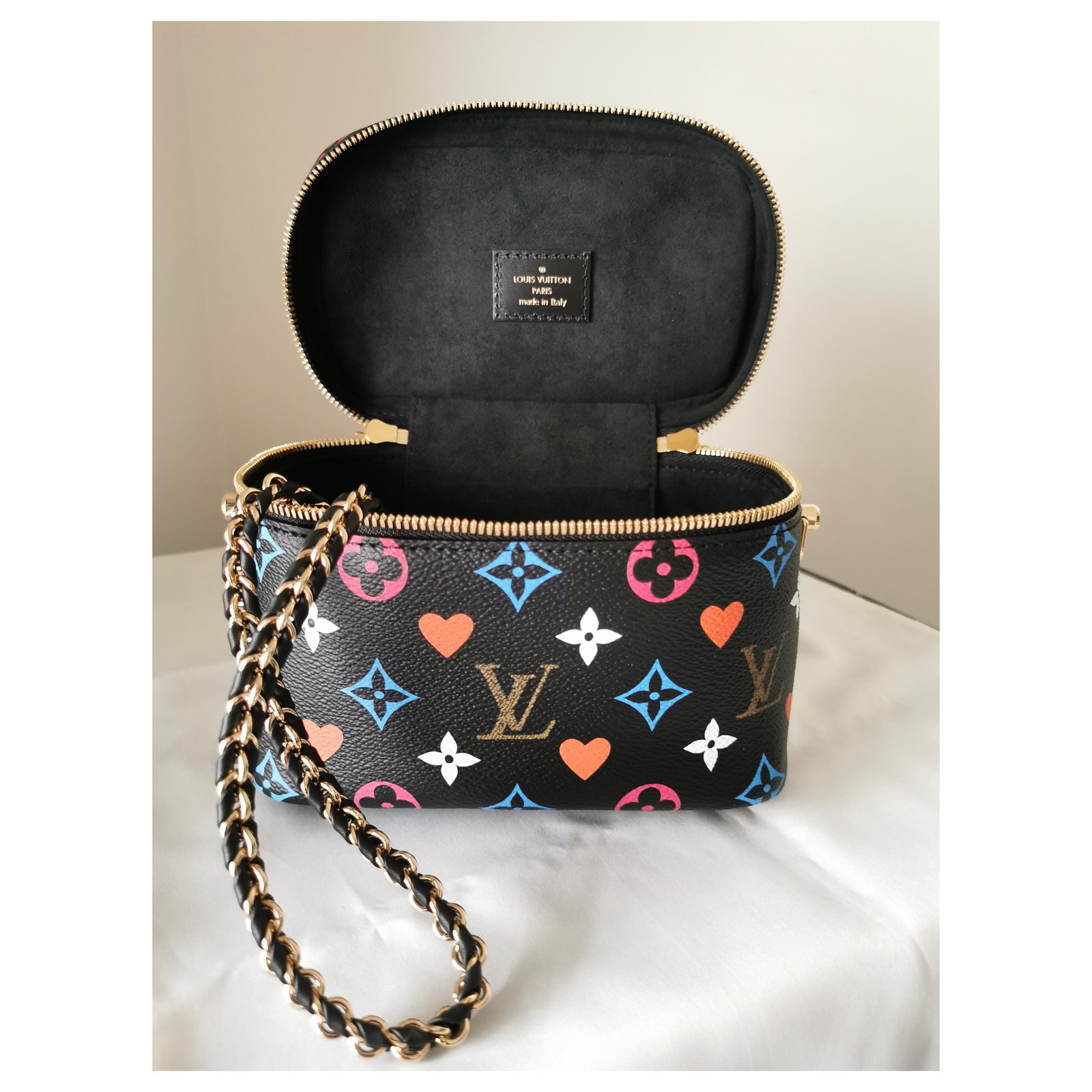 LOUIS VUITTON Vanity PM Game on Black Cloth ref.238127 - Joli Closet