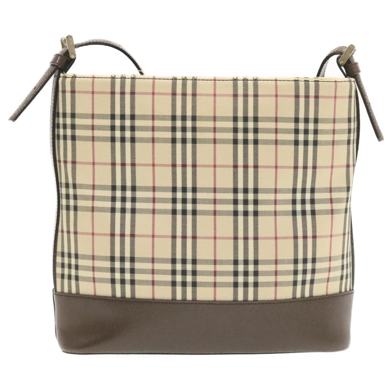 Burberry Shoulder bag Beige Cloth ref.238859 - Joli Closet