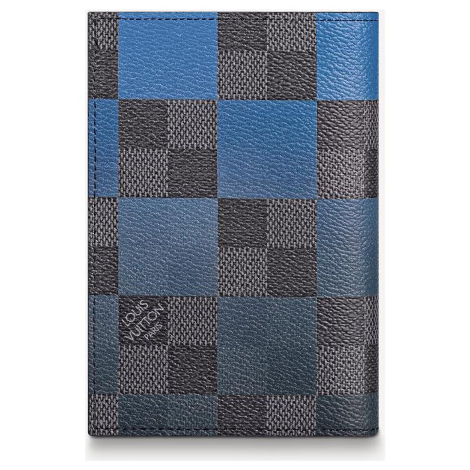 Louis Vuitton LV passport cover new Black Leather ref.237288 - Joli Closet