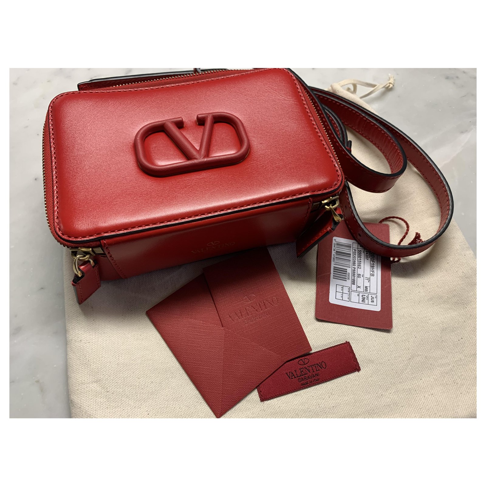 valentino vsling pouch with strap