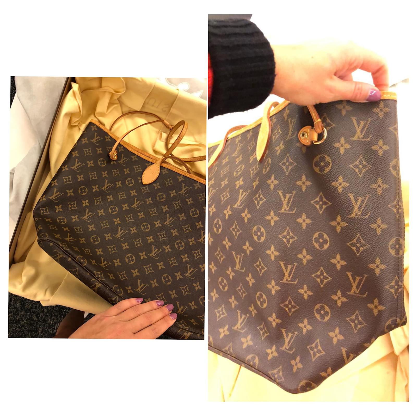Louis Vuitton Borse Marrone Finta pelle ref.239676 - Joli Closet