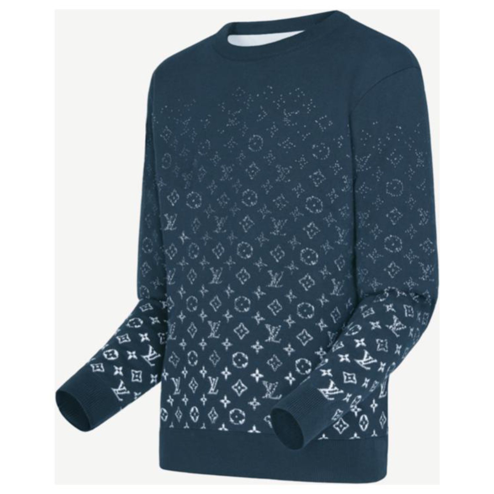 Louis Vuitton LV Monogram Gradient Blue Hoodie – Cheap Hotelomega Jordan  outlet