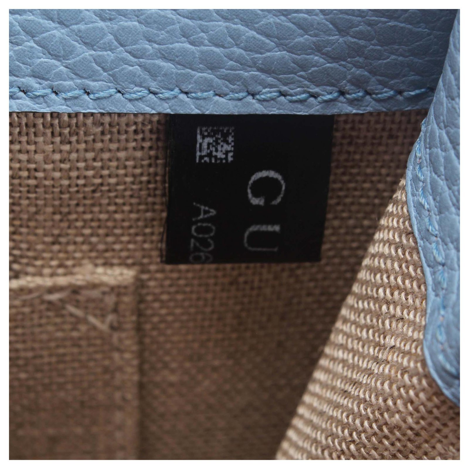 Gucci Blue Medium Interlocking G Leather Crossbody Bag Pony-style calfskin  ref.558397 - Joli Closet