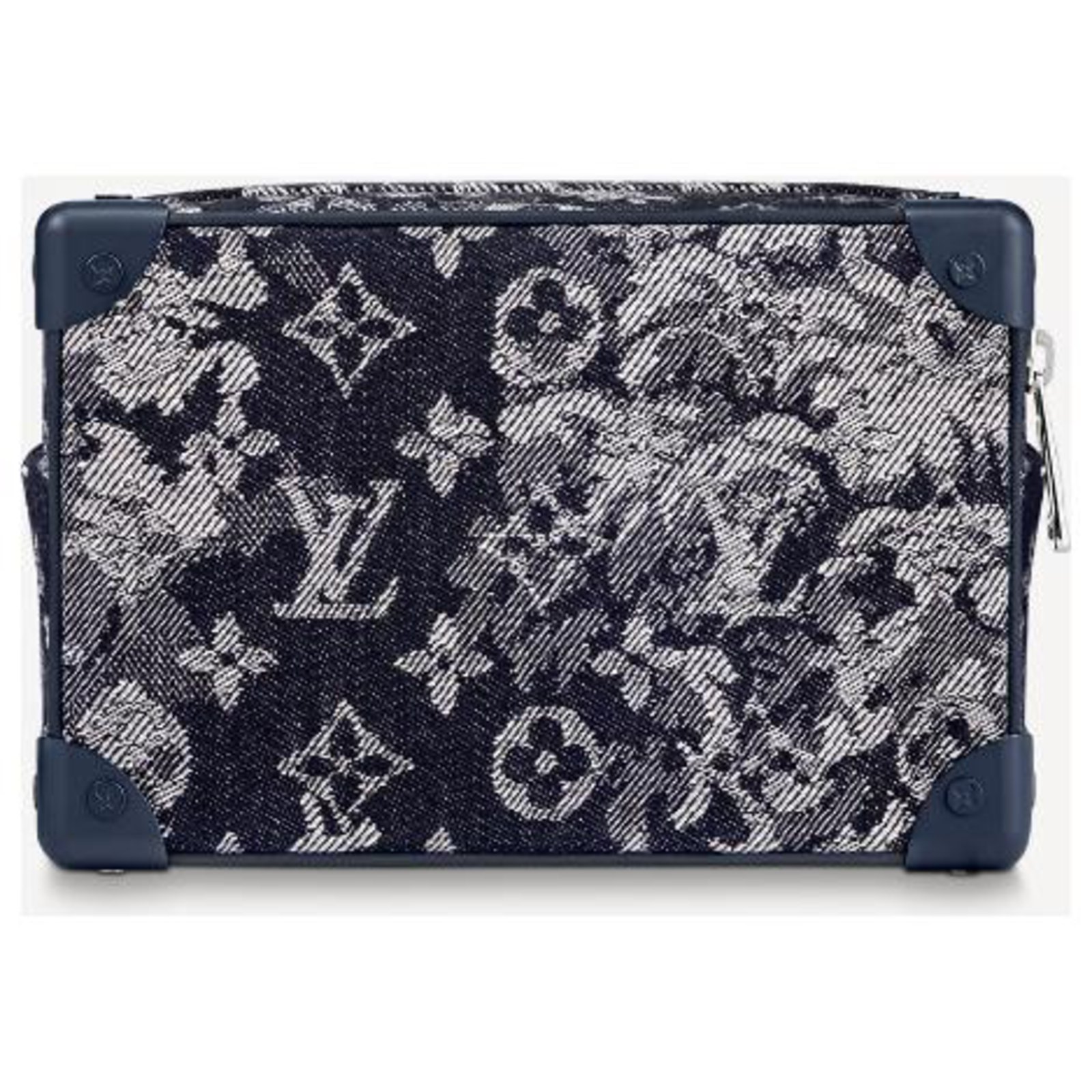 Louis Vuitton Soft Trunk Wallet Blue Cloth ref.210469 - Joli Closet