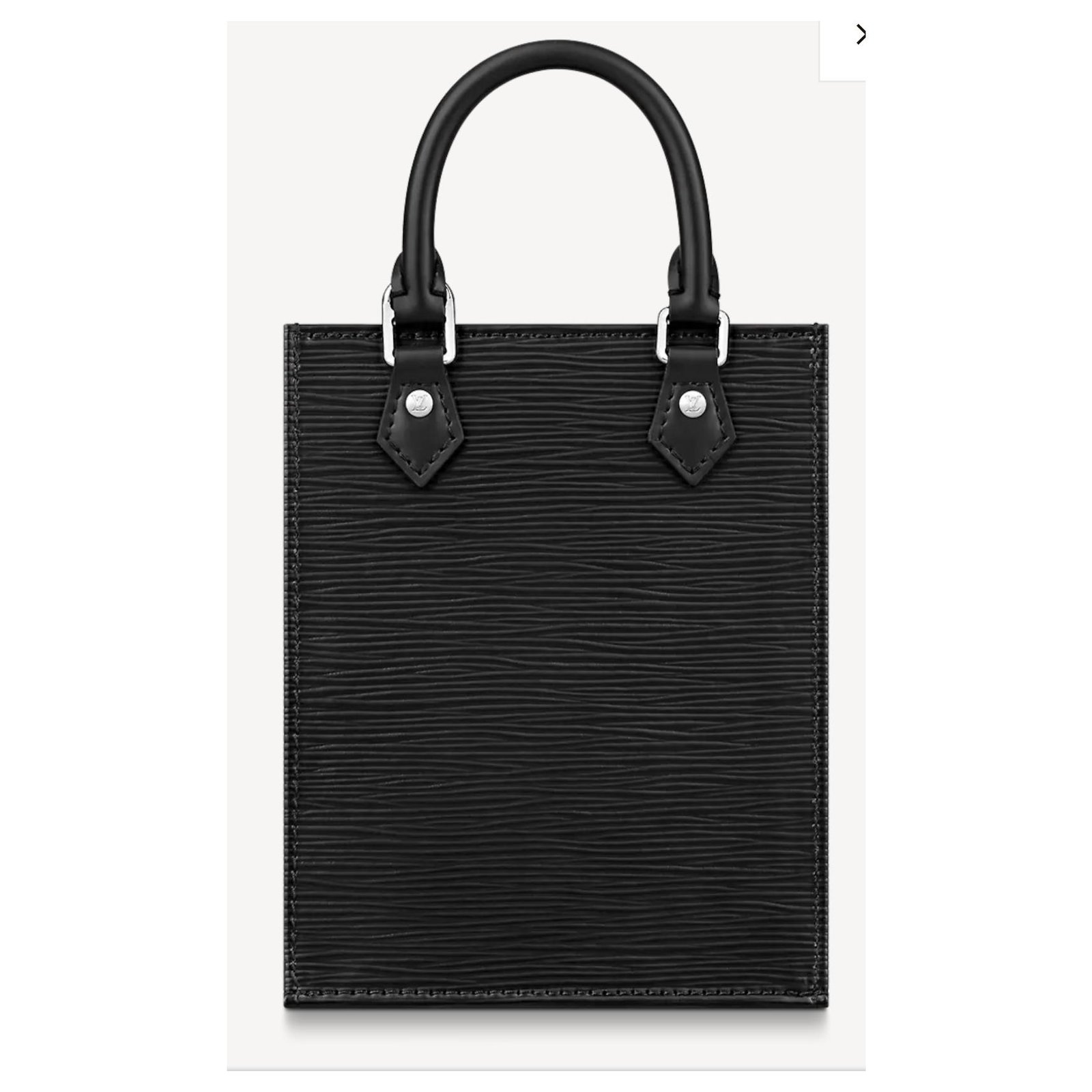 Louis Vuitton Black Epi Leather Sac Plat GM