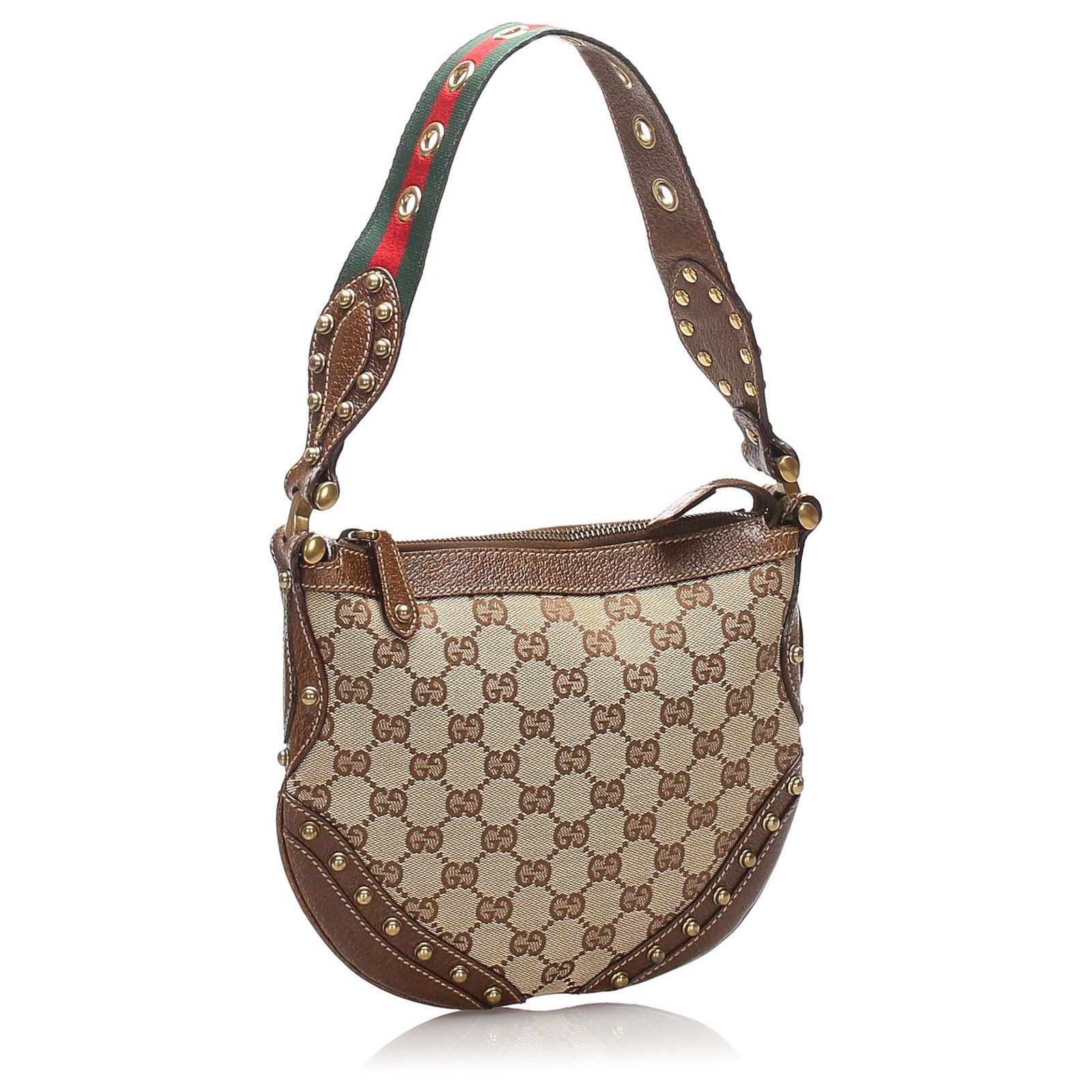 Gucci pelham studded hobo sale