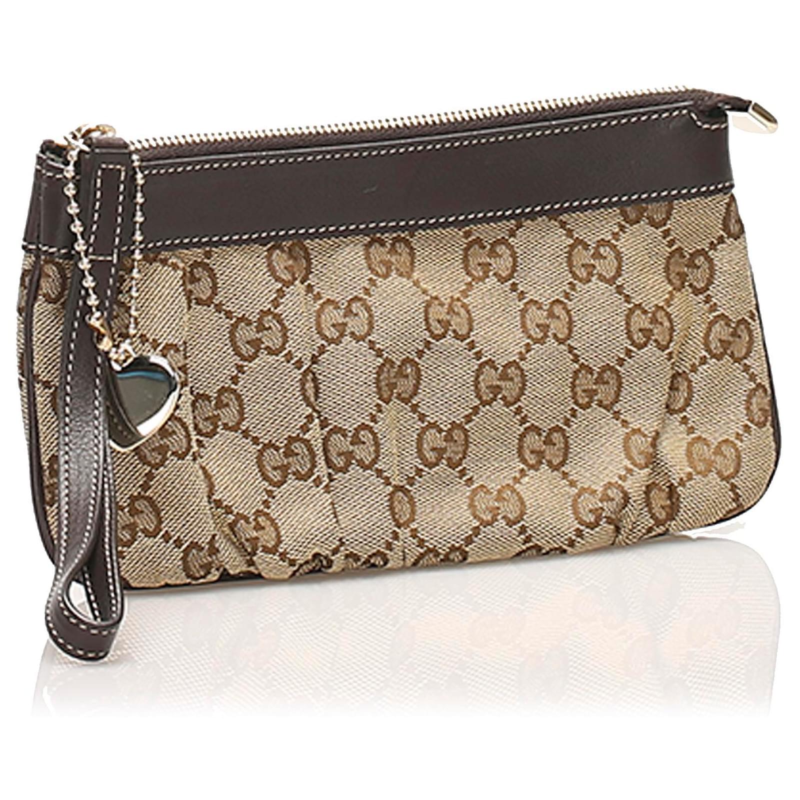 black gucci wristlet