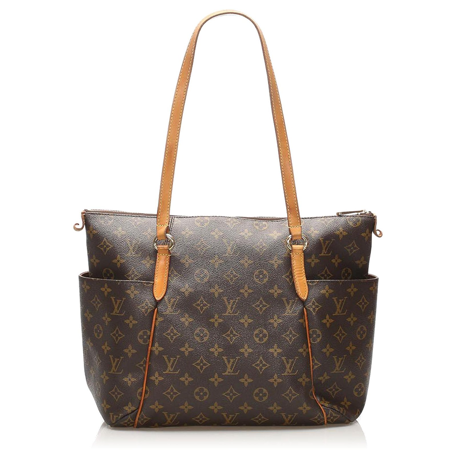 Louis Vuitton Totally Handbag Monogram Canvas GM Brown