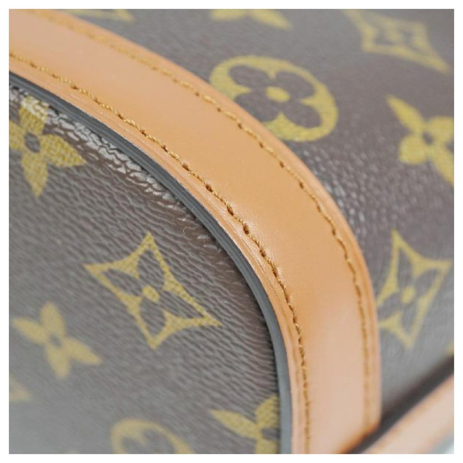 Louis Vuitton LOUIS VUITTON Dauphine Backpack Rucksack Daypack Monogram  Reverse Canvas M45142 Brown