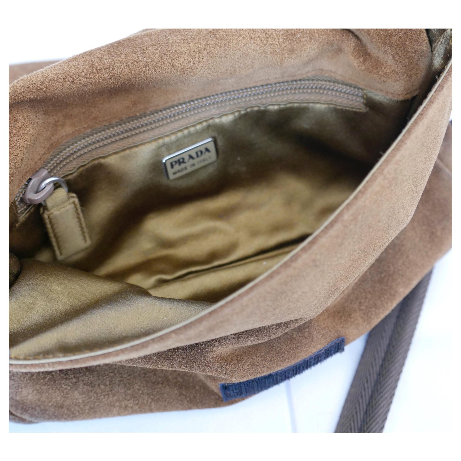 Prada fall 1999 Leaf Bag Brown Wool ref.242205 - Joli Closet