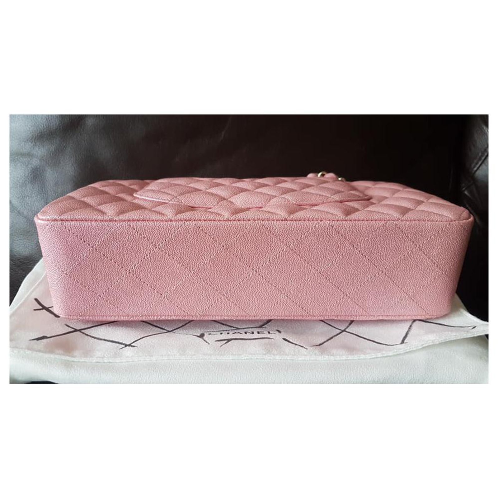Chanel - Pink Leather ref.905257 - Joli Closet