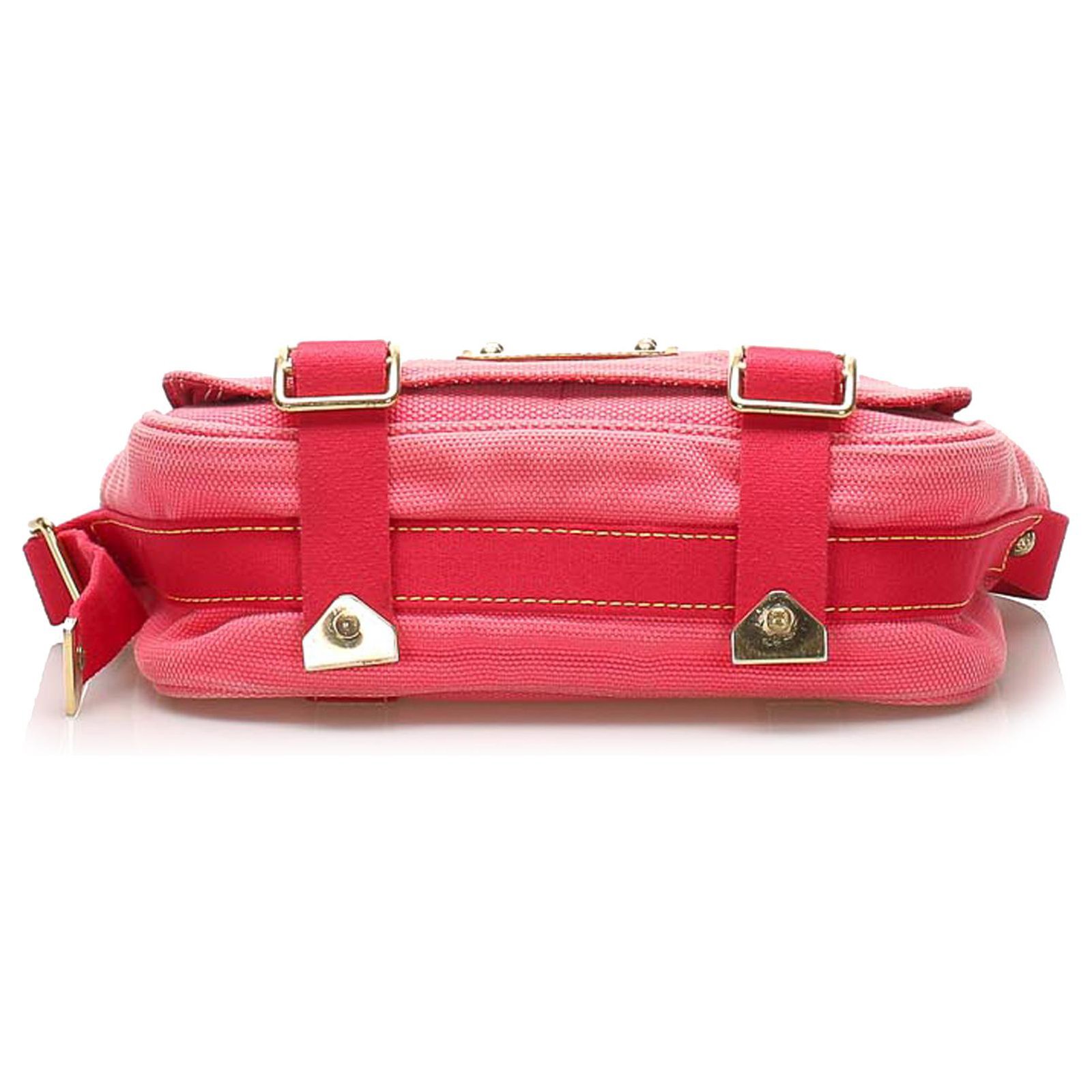 Louis Vuitton Pink Antigua Besace PM Red Cloth Cloth ref.243218 - Joli  Closet