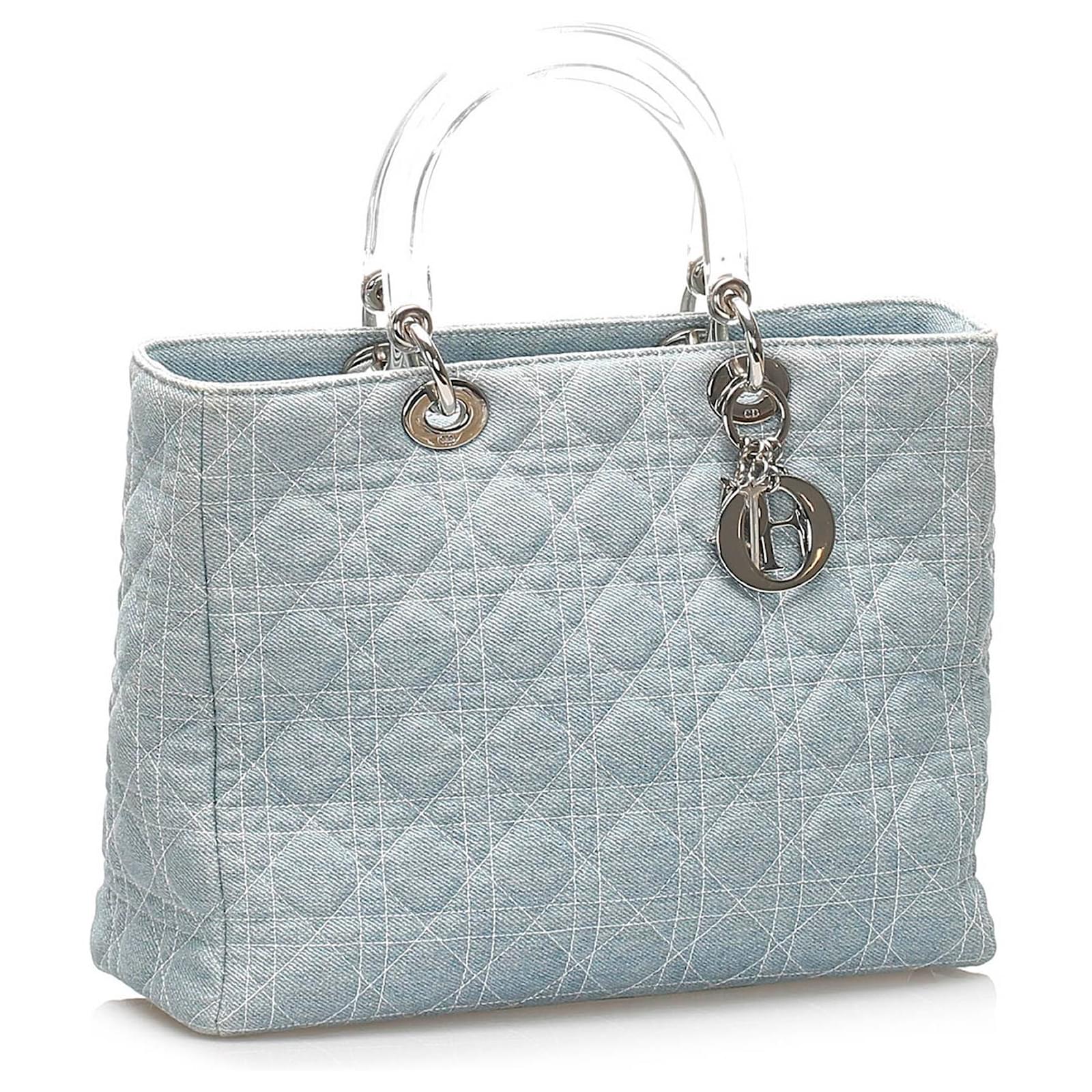lady dior light blue