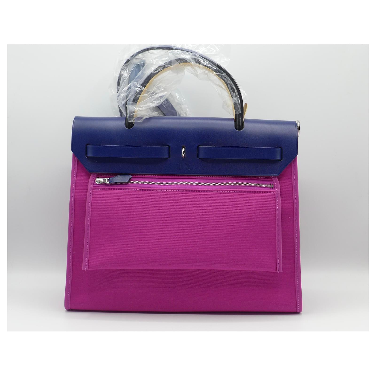 Hermès Herbag 31 Pink Leather ref.244236 - Joli Closet