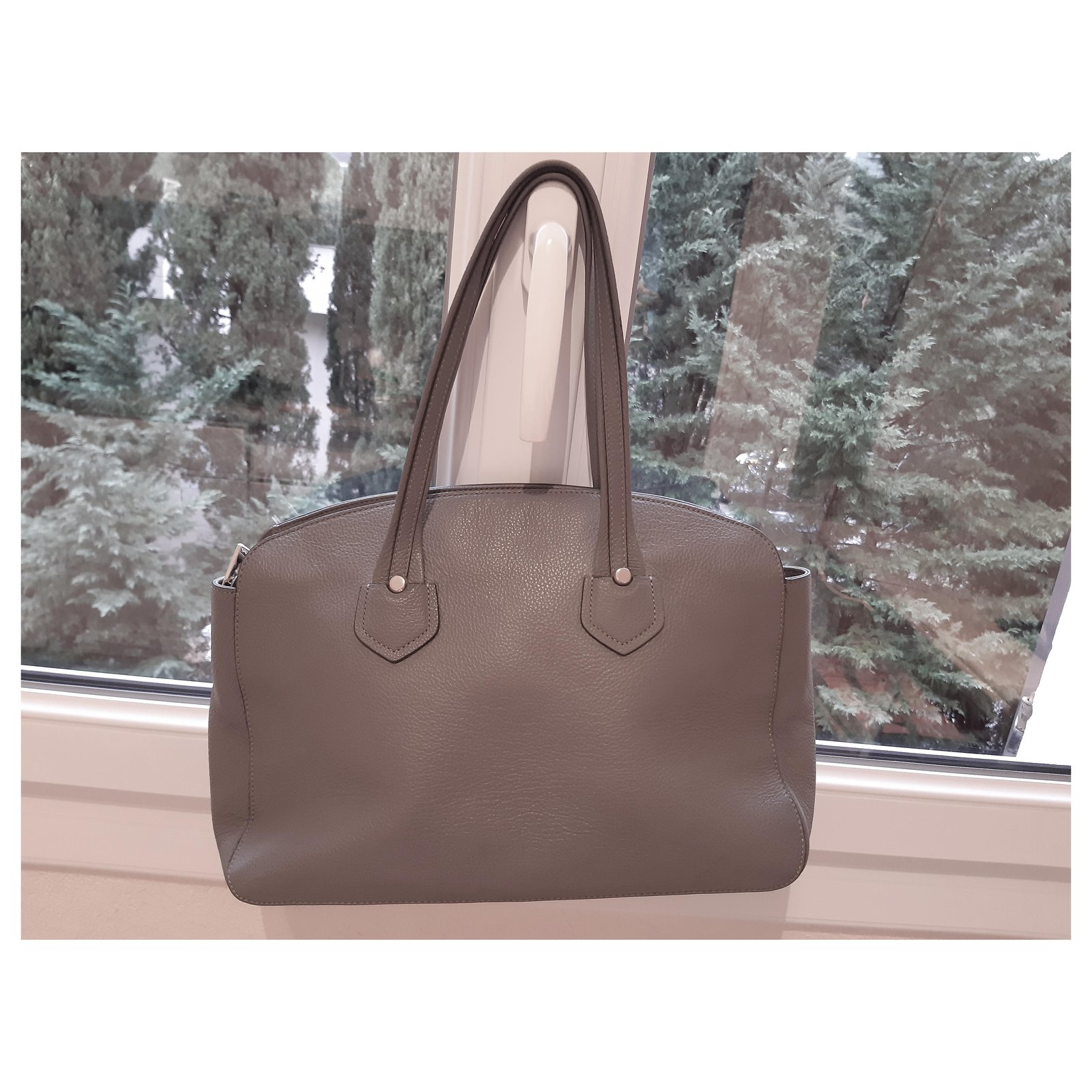 furla grey handbolsa