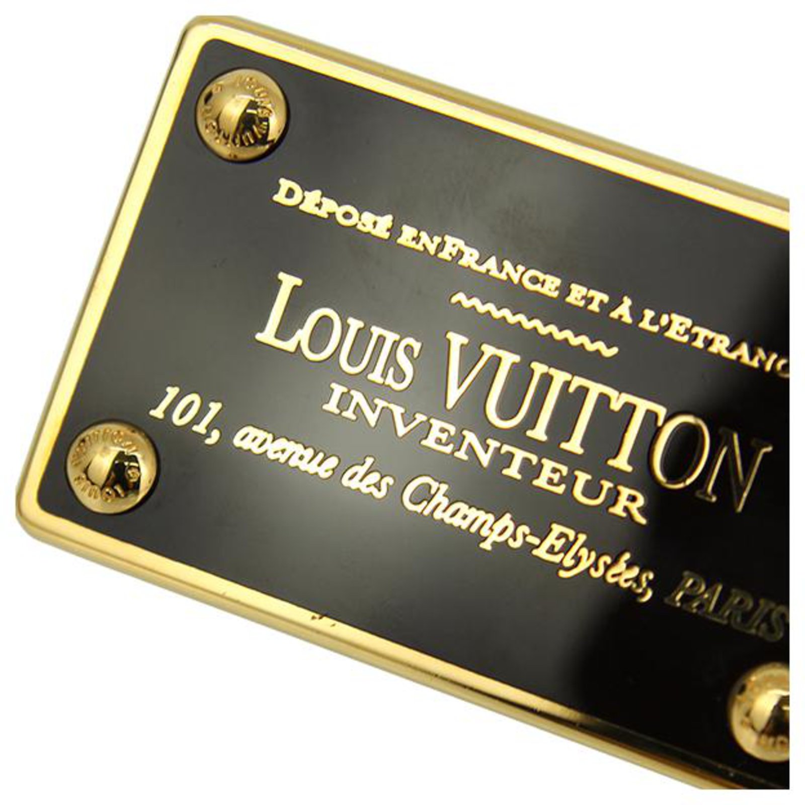 Louis Vuitton Belt Hombre Saint-Hule Envan Tour Reversible Castaño