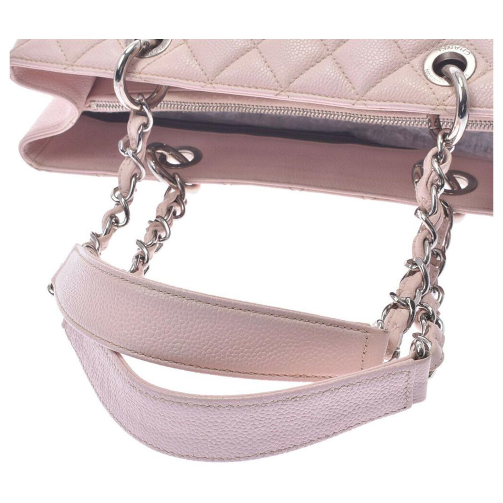 Chanel Light Pink Grand Shopping Tote (GST) Bag – The Closet