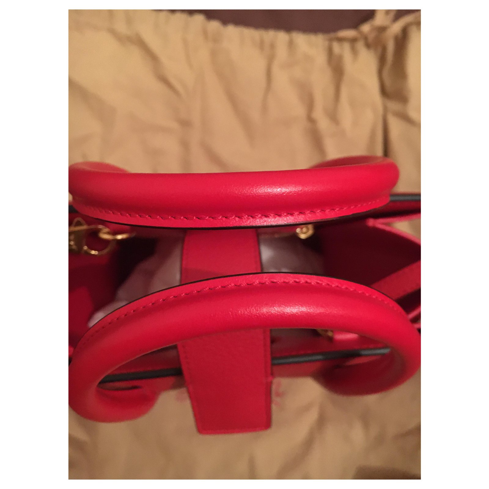 Christian Louboutin Paloma Red Leather ref.245143 - Joli Closet
