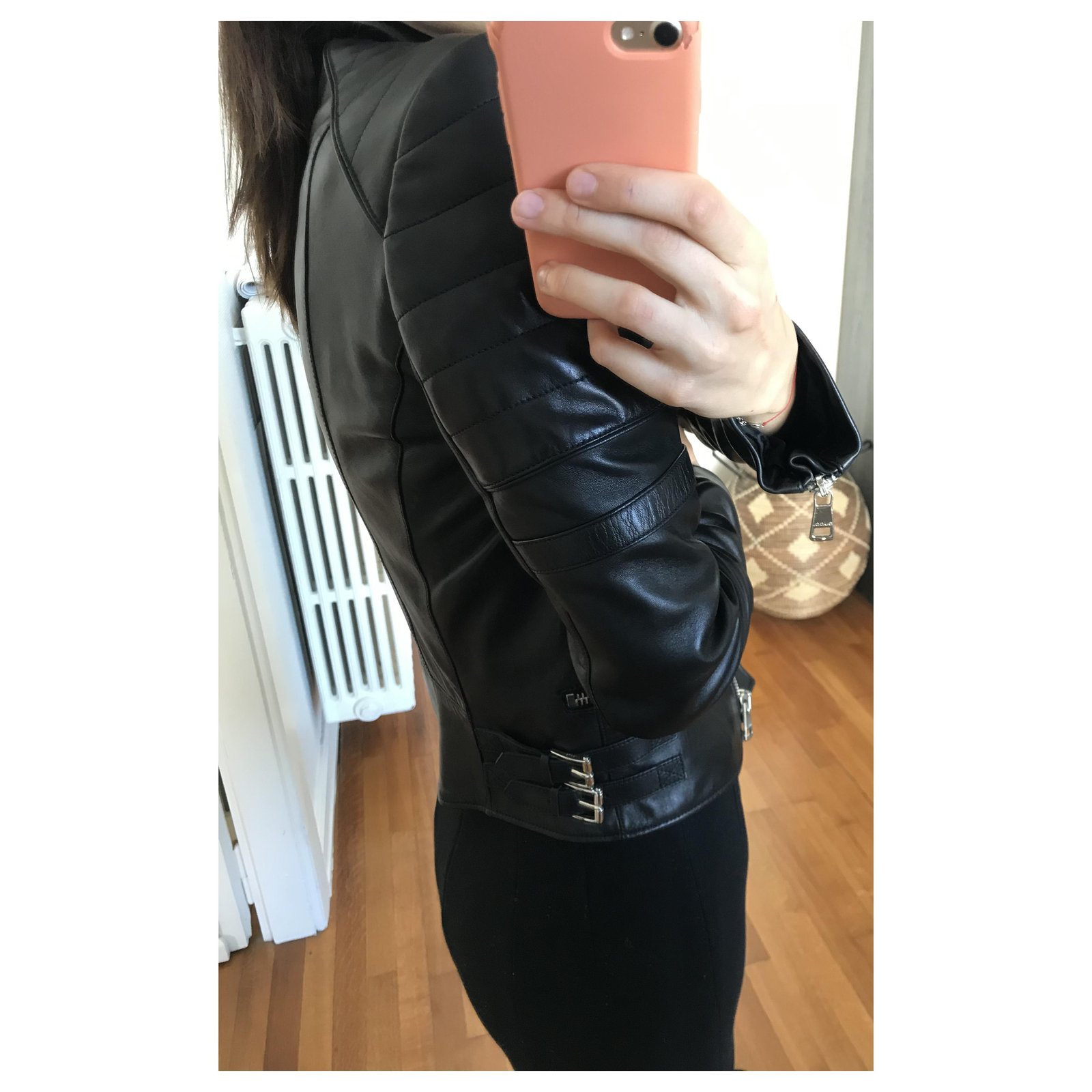 gucci leather jacket
