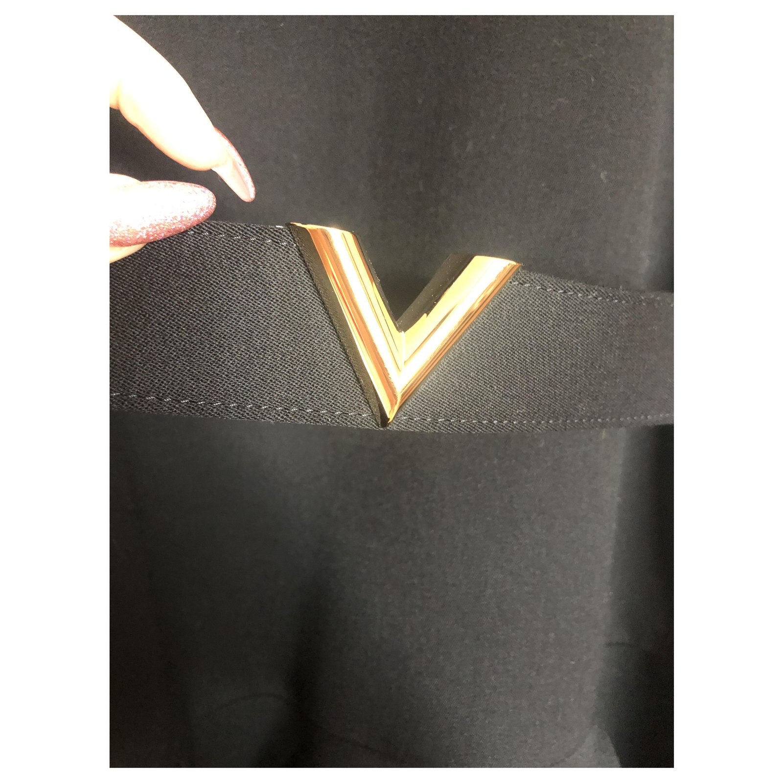 Louis Vuitton Dresses Black Wool ref.245299 - Joli Closet