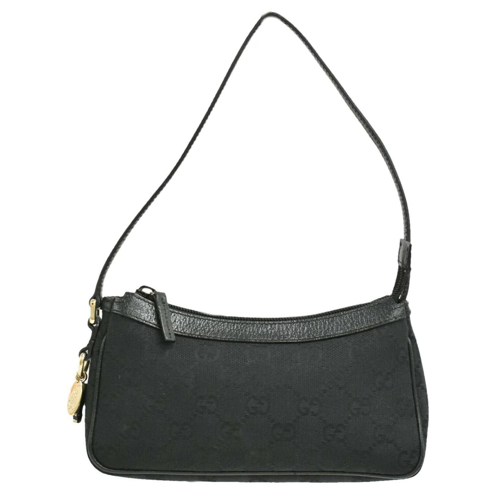 Gucci Clutch bag Black Cloth ref.245365 Joli Closet