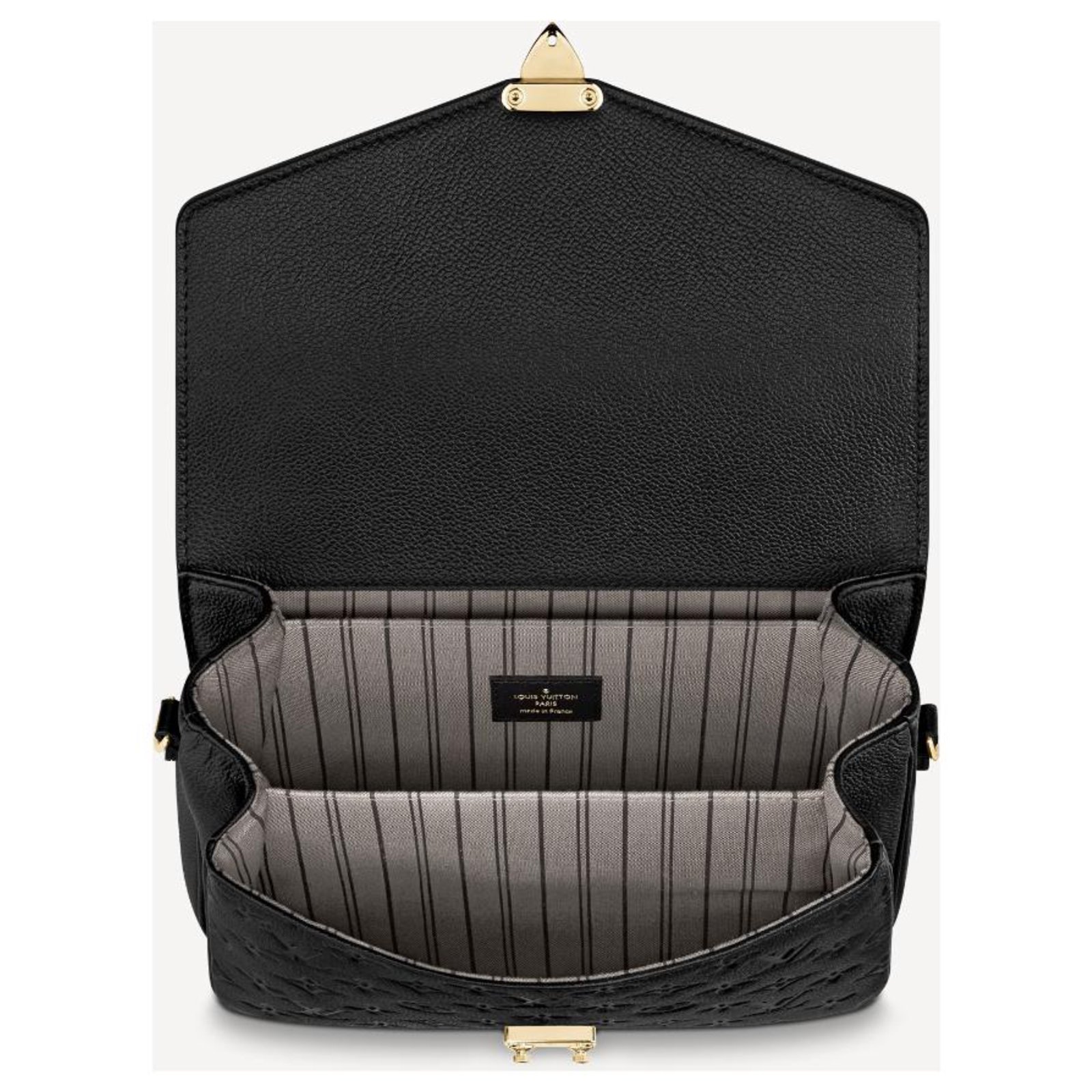Louis Vuitton LV Metis pochette new Black Leather ref.246427